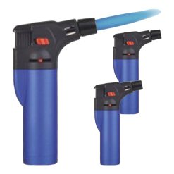 Accendino, Accendigas Antivento, Caramellatore 4 colori (3, blu)