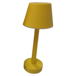 Lampada da tavolo led ricaricabile Sovil Grillo 3W 3000K giallo - 9790101