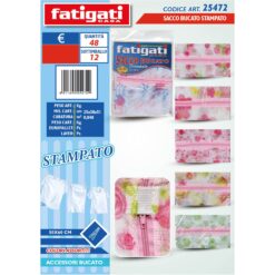 SACCO BUCATO STAMPATO CM.50X60