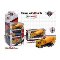 MEZZI DA CANTIERE IN METALLO SCALA 1:50