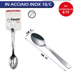 CUCCHIAINO CAFFE' MONICA CONF. 6 PZ. 18/C