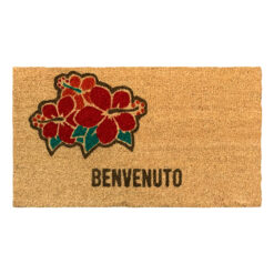 ZERBINO COCCO RETTANGOLARE CM.40X70 (Benvenuto Floreale)