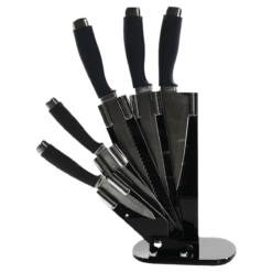 Ceppo Set 6 Pz. Coltelli Con Stand