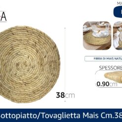SOTTOPIATTO/TOVAGLIETTA MAIS CM.38