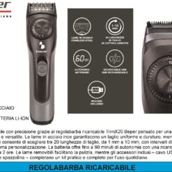 REGOLABARBA RICARICABILE