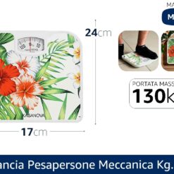 BILANCIA PESAPERSONE MECCANICA KG.130