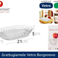 GRATTUGIAMELE VETRO BORGONOVO