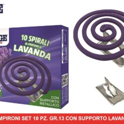 ZAMPIRONI SET 10 PZ. GR.13 CON SUPPORTO LAVANDA