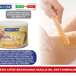 CERA LIPOS BRASILIANA GIALLA ML.400 FARMALINE
