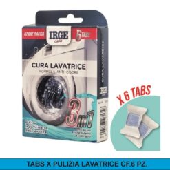 TABS X PULIZIA LAVATRICE CF.6 PZ.
