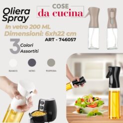 OLIERA SPRAY IN VETRO ML.200 COL. ASS.