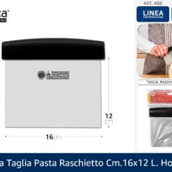 SPATOLA TAGLIA PASTA RASCHIETTO CM.16X12 L. HO.RE.CA.