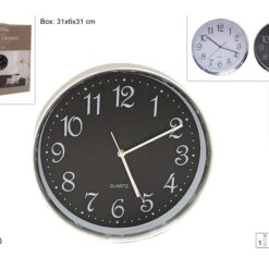 OROLOGIO DA PARETE CROMATO CM.30 2 COL.