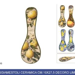 POGGIAMESTOLI CERAMICA DECORO LIMONI