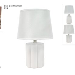 LAMPADA DA TAVOLO CM.30 BIANCO