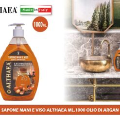SAPONE MANI E VISO ALTHAEA ML.1000 OLIO DI ARGAN