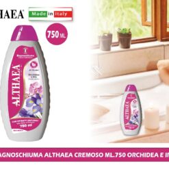 BAGNOSCHIUMA ALTHAEA CREMOSO ML.750 ORCHIDEA E IRIS