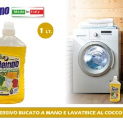SAPONE BUCATO A MANO E LAVATRICE AL COCCO LT.1