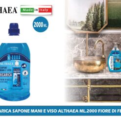 RICARICA SAPONE MANI E VISO ALTHAEA ML.2000 FIORE DI FELCE
