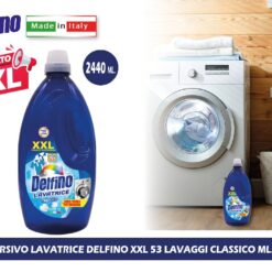 DETERSIVO LAVATRICE DELFINO XXL 53 LAVAGGI CLASSICO ML.2440