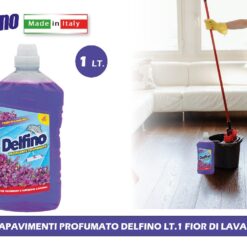 LAVAPAVIMENTI PROFUMATO DELFINO LT.1 FIOR DI LAVANDA