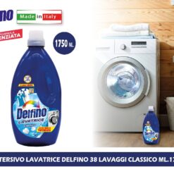 DETERSIVO LAVATRICE DELFINO 38 LAVAGGI CLASSICO ML.1750