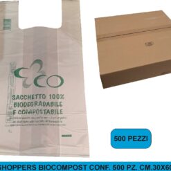 SHOPPERS BIOCOMPOST CF.500PZ. CM.30X60