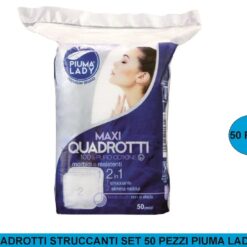 QUADROTTI STRUCCANTI SET 50 PZ. PIUMA LADY