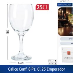 CALICE CONF. 6 PZ. CL.25 EMPERADOR