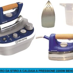 FERRO DA STIRO A CALDAIA A PRESSIONE 2200W BEHOME