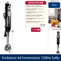 FRULLATORE AD IMMERSIONE 1200W SALLY