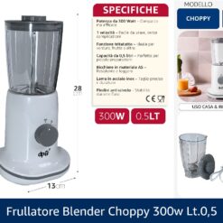 FRULLATORE BLENDER CHOPPY 200W LT.0,5