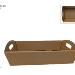 CESTO CARTONE MEDIO NATURALE