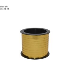 NASTRO PER CONFEZIONI REGALO LAMINATO CM.0,5X75MT. ORO