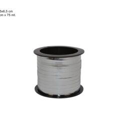 NASTRO PER CONFEZIONI REGALO LAMINATO CM.0,5X75MT. SILVER