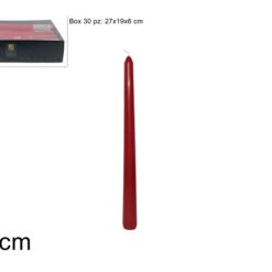 CANDELA LISCIA ROSSA CM.25