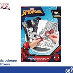 ALBUM DA COLORARE CM.31X23 71 FOGLI+STICKER SPIDERMAN