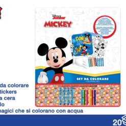 ALBUM DA COLORARE CM.37X34 CON COLORI MICKEY