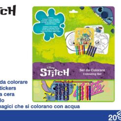 ALBUM DA COLORARE CM.37X34 CON COLORI STITCH