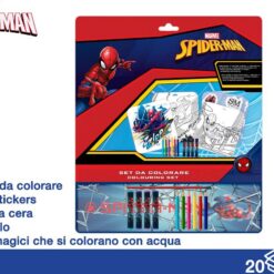 ALBUM DA COLORARE CM.37X34 CON COLORI SPIDERMAN