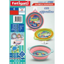BACINELLE SALVASPAZIO PIEGHEVOLE CM.33 LT.3