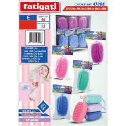 SPUGNA MASSAGGIO IN SILICONE