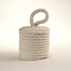 FERMAPORTA TONDO CM.15X25h BIANCO