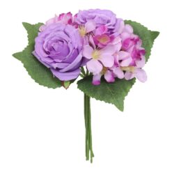 BOUQUET ROSA/ORTENSIA X6