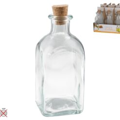 BOTTIGLIA VETRO ML.125 TAPPO SUGHERO