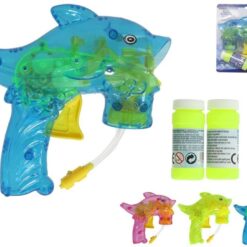 PISTOLA SPARABOLLE DI SAPONE 3 ASS.
