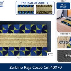ZERBINO RAJA COCCO CM.40X70