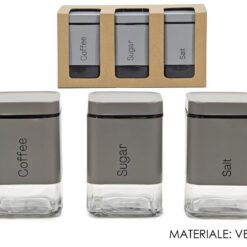 TRIS BARATTOLI CL.80 GRIGIO MATT