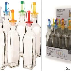 BOTTIGLIA OLIO/ACETO ML.250 CON TAPPO PLASTICA