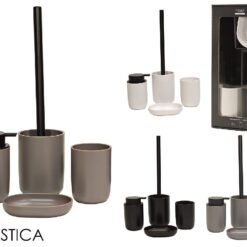 SET BAGNO PLASTICA 4 PZ. 3 COLORI